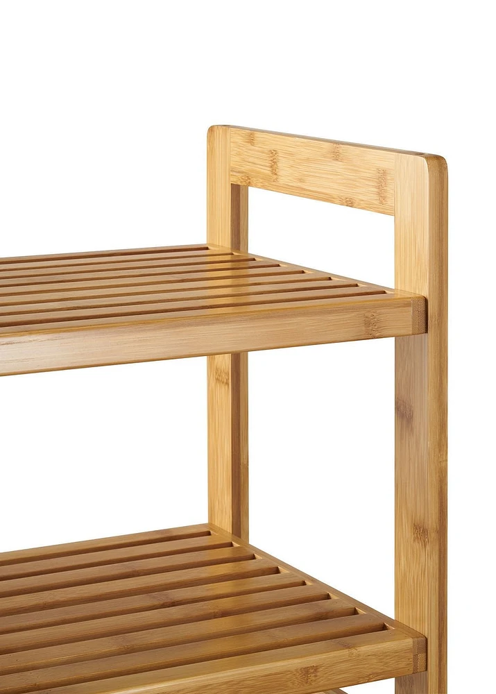 Support pour chaussures en bambou TRINITY – (ensemble de 2)