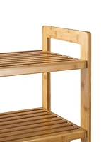 Support pour chaussures en bambou TRINITY – (ensemble de 2)