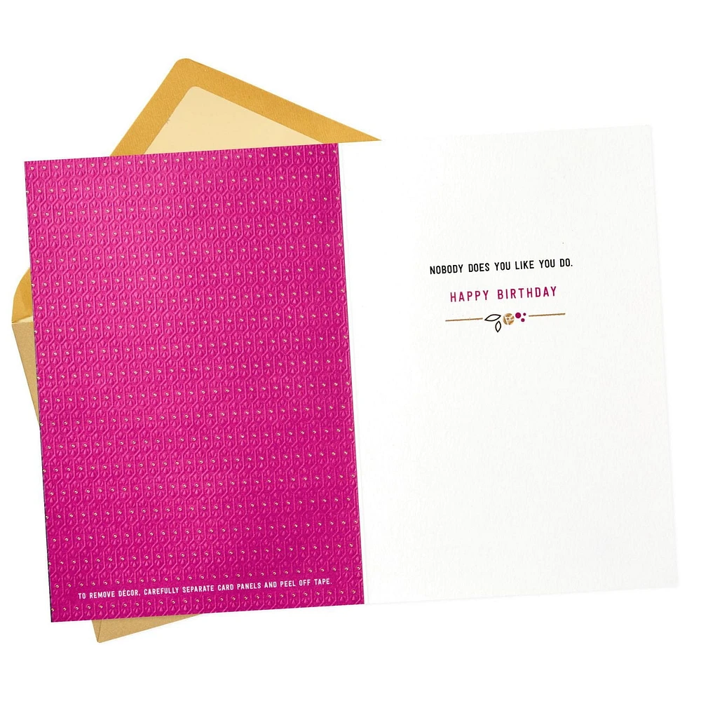 Carte de fête pour les femmes – Signature de Hallmark (Drapeau « Sassy and Classy »)