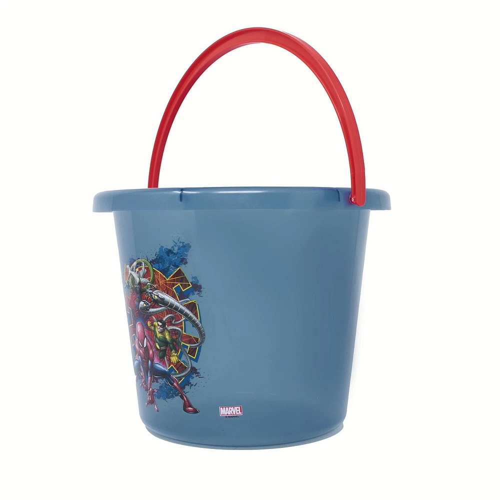 Seau moyen en plastique Spiderman