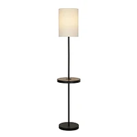 Hometrends Multi-functional Floor Lamp with Shelf and USB Charging