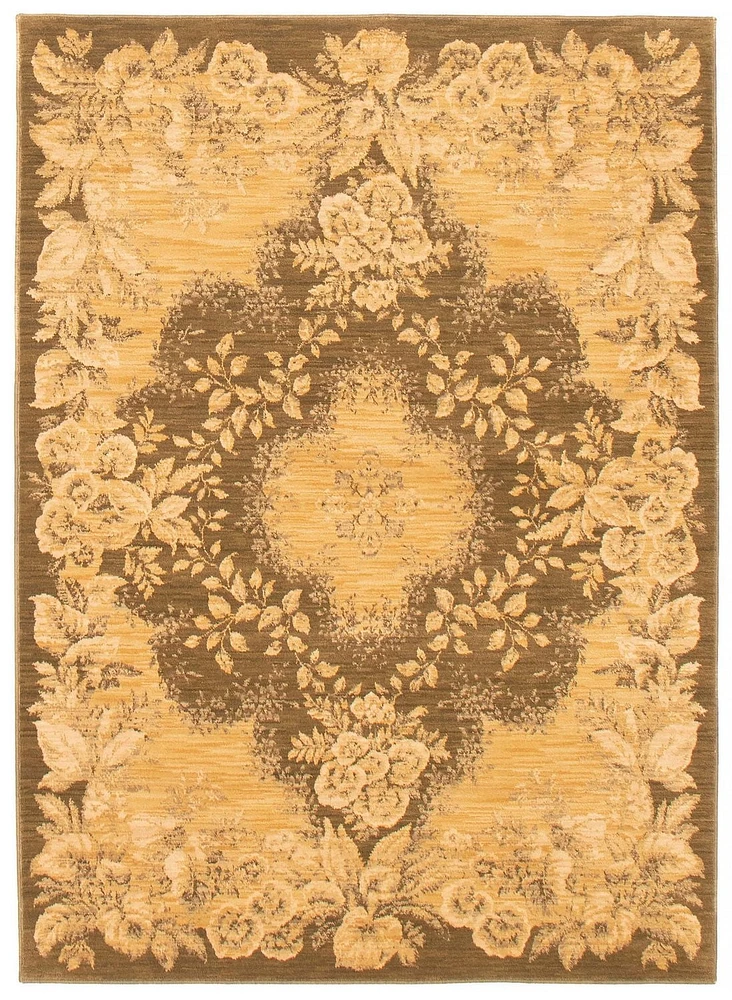 Tapis ECARPET Lotus Mod Vert 5'5" x 7'5"