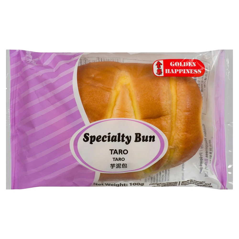 Golden Happiness Taro Specialty Bun, 1 bun - 100 g