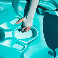 Lifetime Daylite 80 Sit-On-Top Kayak, bleu sarcelle (pagaie incluse)