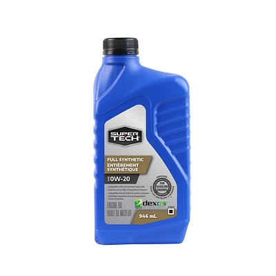 Super Tech Full Synthetic 0W20 Motor Oil
