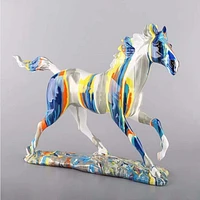 Canadian Furniture présente une élégante sculpture en forme de cheval pour la décoration de la maison et du bureau