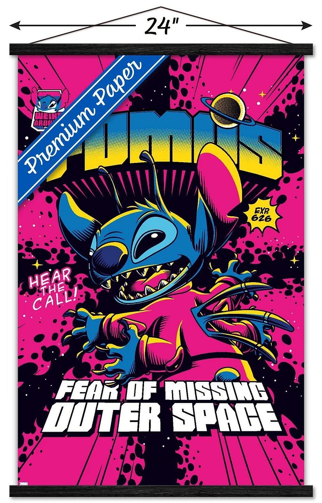 Disney Lilo and Stitch - Hear The Call Wall Poster, 14.725" x 22.375"