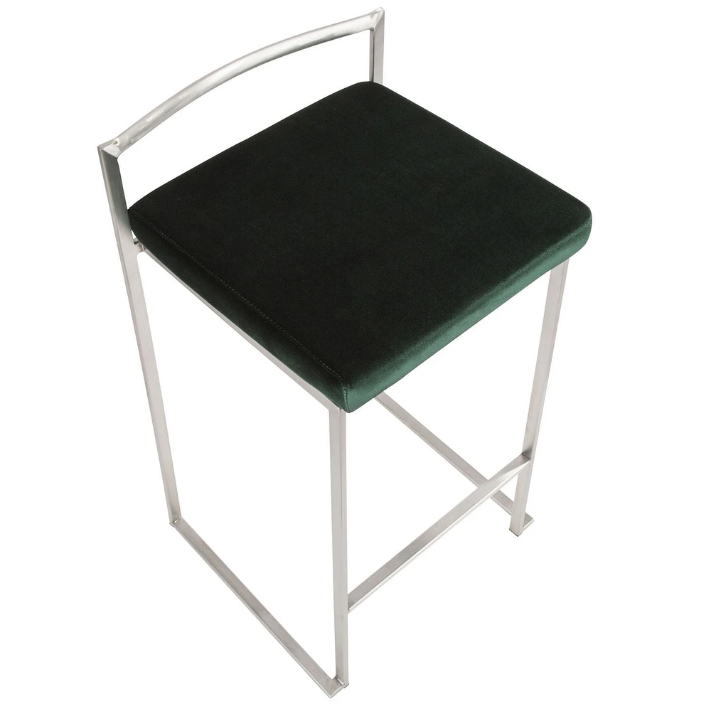 Tabouret de comptoir contemporain Fuji