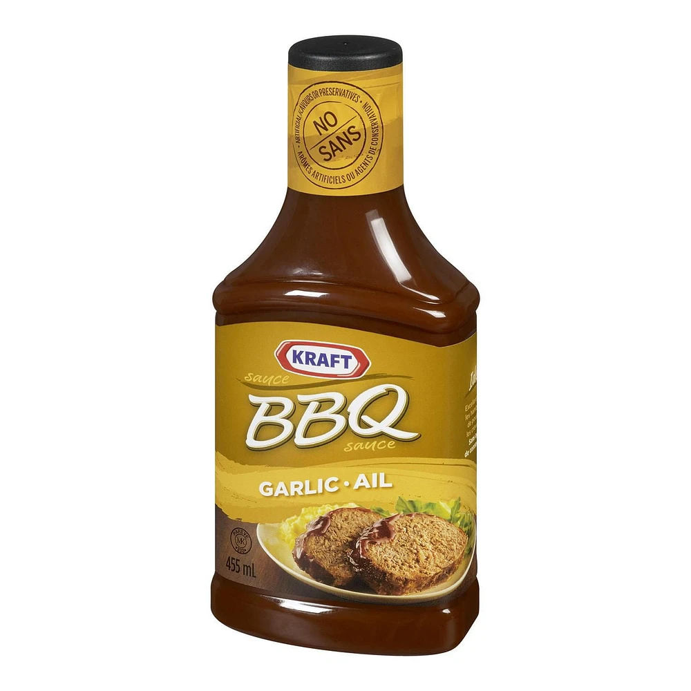 Sauce BBQ Kraft Ail 455 ml