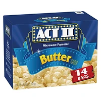 Act II 14s Gourmet micro-onde Popcorn-saveur De Beurre 1,09 kg