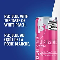 Red Bull Summer Edition pêche blanche 250ML Red Bull Summer Edition pêche blanche 250ML