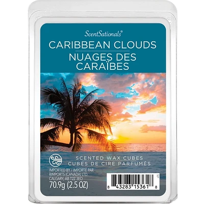 ScentSationals, Cubes de cire parfumés - Nuages ​​des Caraïbes My Arcade