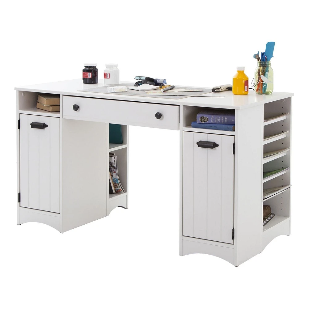 South Shore, Artwork collection, Craft Table with Storage