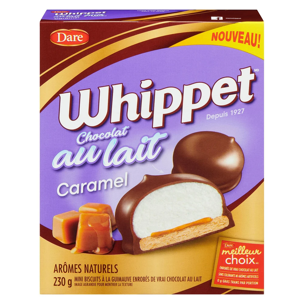 Whippet Milk Chocolate Caramel, Dare, 230g