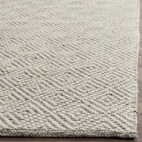 Safavieh Natura Eanna Tapis Géométrique, ivoire / gris clair