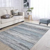Rug Branch Emir Collection Tapis abstrait hydrofuge moderne