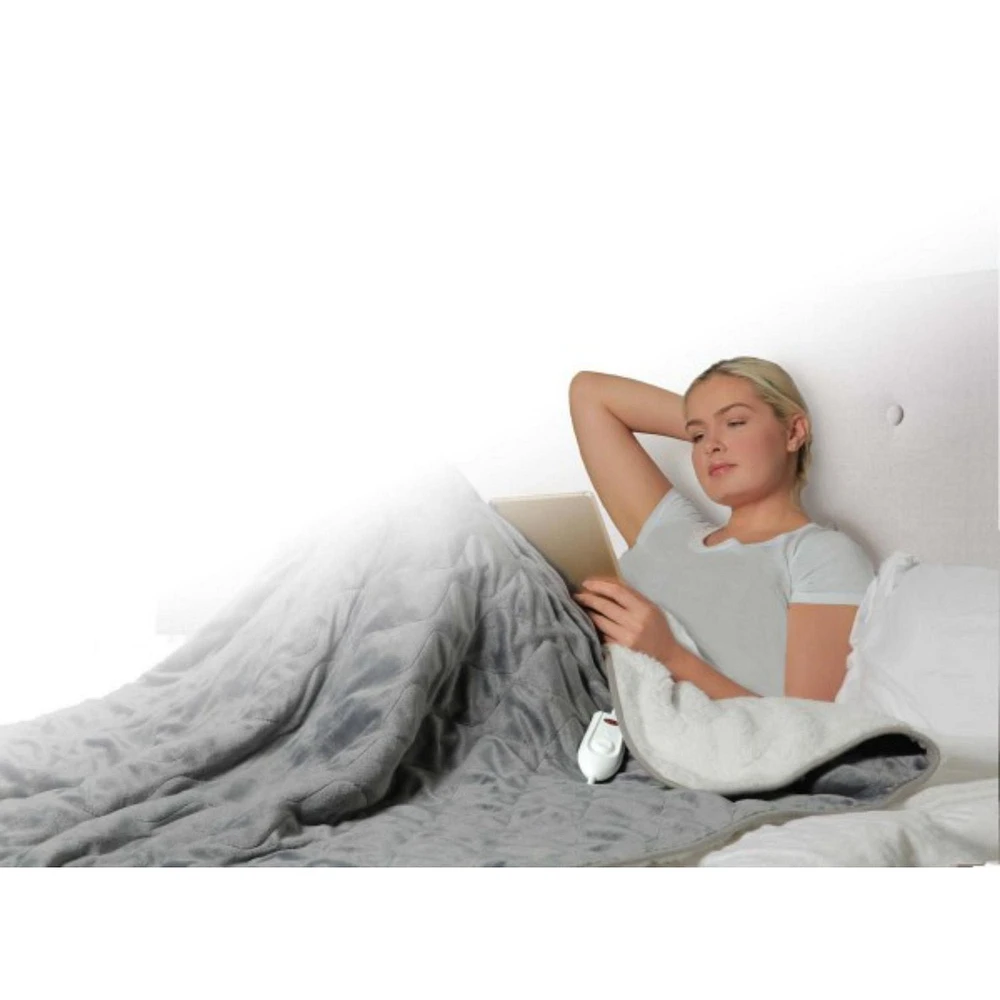 Mahli Soft Plush Heated Blanket