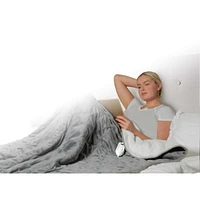 Mahli Soft Plush Heated Blanket