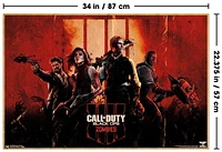 Call of Duty: Black Ops 4 - Zombie Key Art Wall Poster, 22.375" x 34"