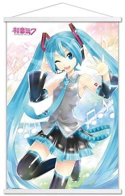 Hatsune Miku - Waving Wall Poster, 22.375" x 34"