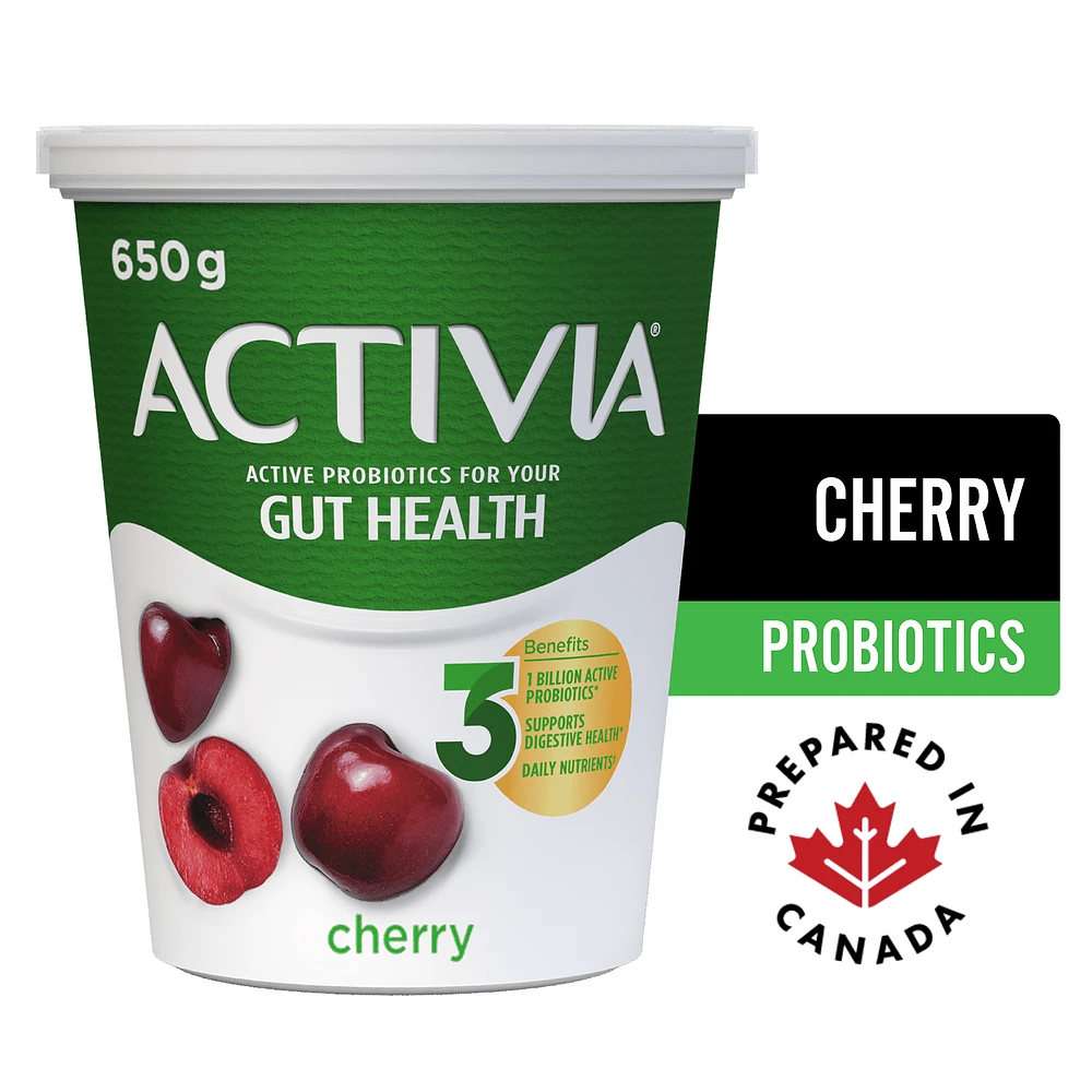 Activia Yogourt probiotique, saveur cerise 650 g