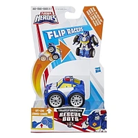 Playskool Heroes Transformers Rescue Bots Flip Changers Chase the Police-Bot Figure