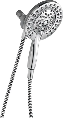 Pomme de douche et douchette à main Peerless 2-en-1 à 4 réglages en chrome Douche 2 en 1 à 4 réglages