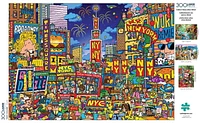 Buffalo Games - Large Piece - Times Square - 300 Piece Jigsaw Puzzle