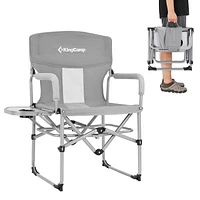Chaise de camping pliante King Camp - Gris