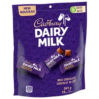 Cadbury Dairy Milk Chocolat Au Lait, 19 Unités,