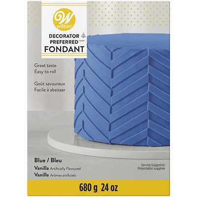 Fondant bleu Decorator Preferred Wilton