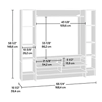 Sauder La Collection Beginnings Meuble, Finition Silver Sycamore, 428240