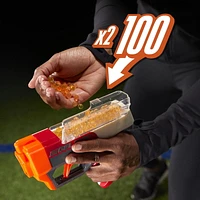 Nerf Pro Gelfire Dual Wield Pack, 2 Blasters, 5000 Gelfire Rounds, 2x 100 Round Integrated Hoppers, 2 Eyewear, Ages 14 and up