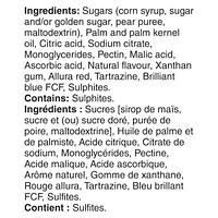 Roulés aux Fruits Collation à Saveur de Fruits, Tropique Exotique, Sans Gluten, 10 Roulés 10 roules, 141 g
