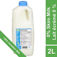 Island Farms Fat Free Skim 0% Milk, 2 L Jug