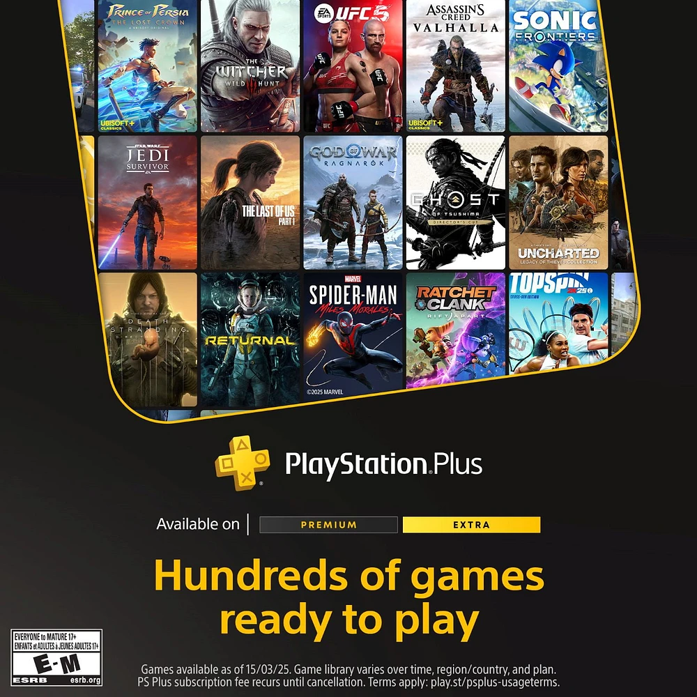 PlayStation®5 édition numérique (modèle – mince)* Jouez comme jamais auparavant