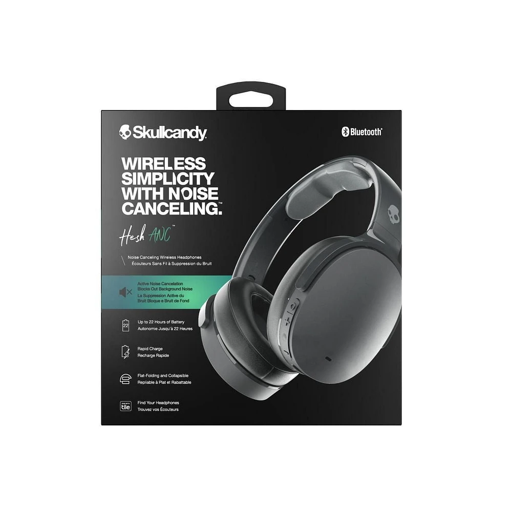 Skullcandy Hesh ANC Noise Canceling Wireless Headphones, Noise canceling