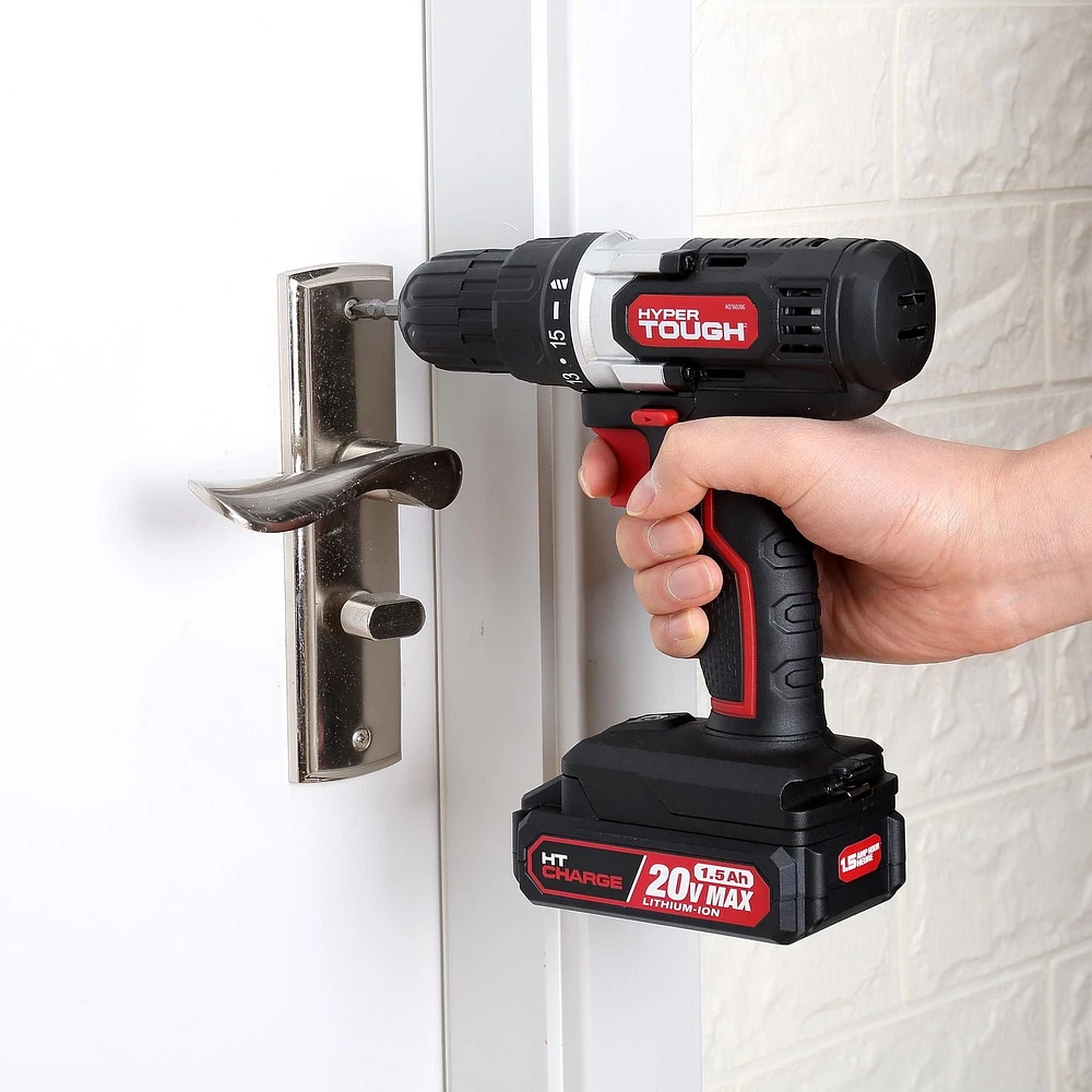HYPER TOUGH 20-VOLT MAX TROUSSE TRIO D'OUTILS AU LITHIUM-ION Tension nominale: 20V MAX