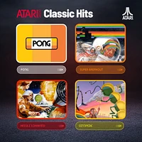 Montre My Play Watch Atari 2600™ – Montre intelligente de jeu rétro avec technologie sélective, non connectée, jeux Centipede™, Pong™, Missile Command™, Super Breakout™ intégrés, moniteur d’activités