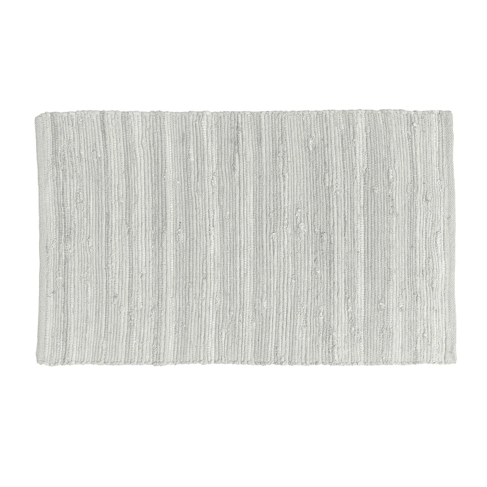 Fabstyles Cotton Solid Rug, Area Rag Rug for Living Room, Hallway, Patio