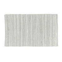 Fabstyles Cotton Solid Rug, Area Rag Rug for Living Room, Hallway, Patio