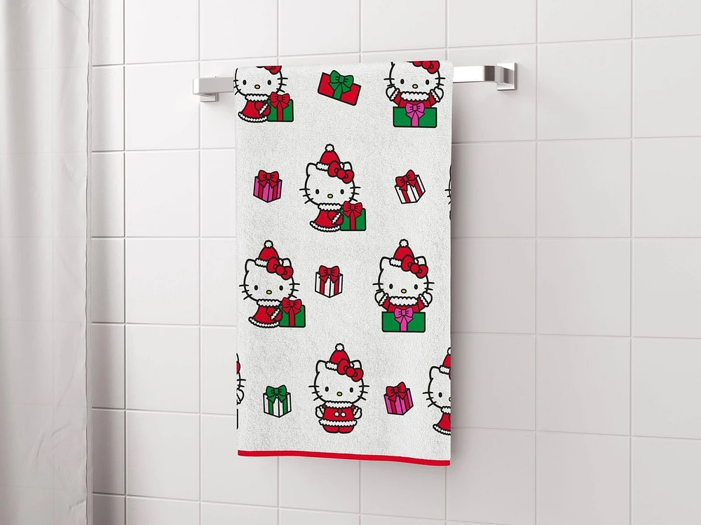 Hello Kitty 'Cadeaux!' Lot de 2 Essuie-mains, 100 % Coton 100 % Coton, 38 cm x 63.5 cm