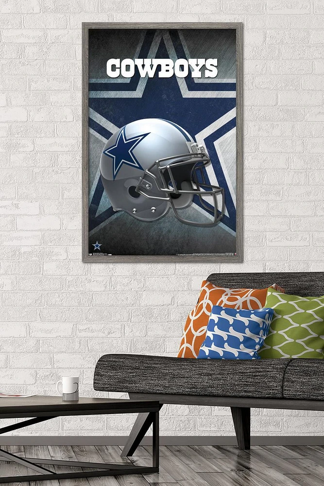 NFL Dallas Cowboys - Helmet 16 Wall Poster