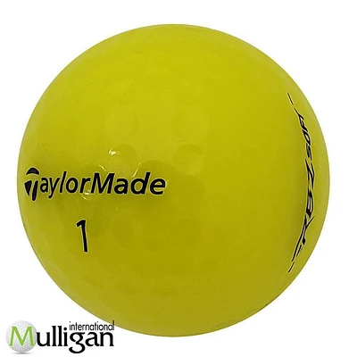 Mulligan - 12 Taylormade RBZ Soft 5A Recycled Used Golf Balls, Yellow