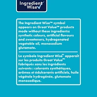 Great Value Apple Strawberry Unsweetened Snack, 678 g<br>6 x 113 g