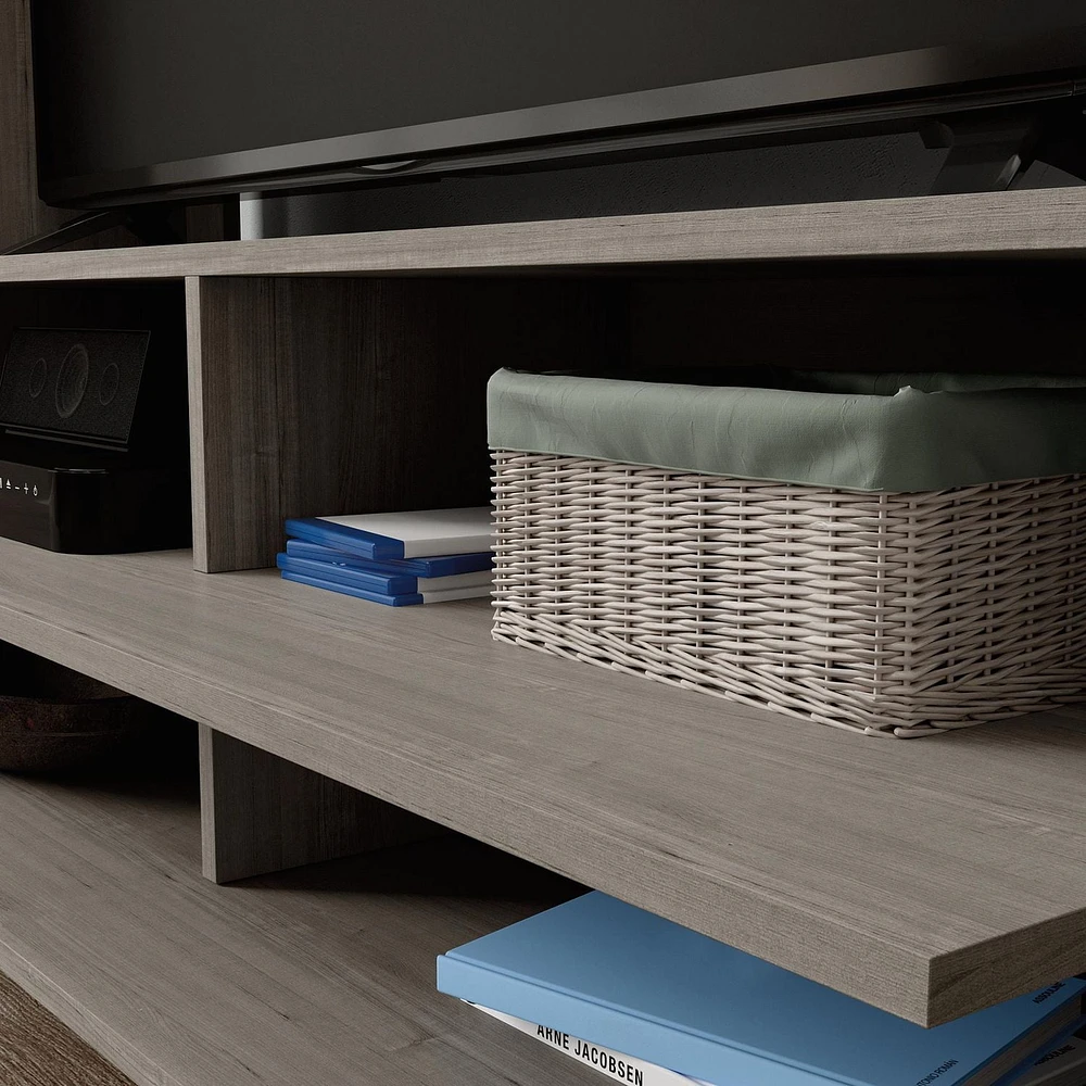 Sauder La Collection Beginnings Meuble, Finition Silver Sycamore, 428240