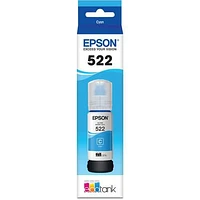 Epson T522 Cyan EcoTank Ink Bottle (T522220-S)