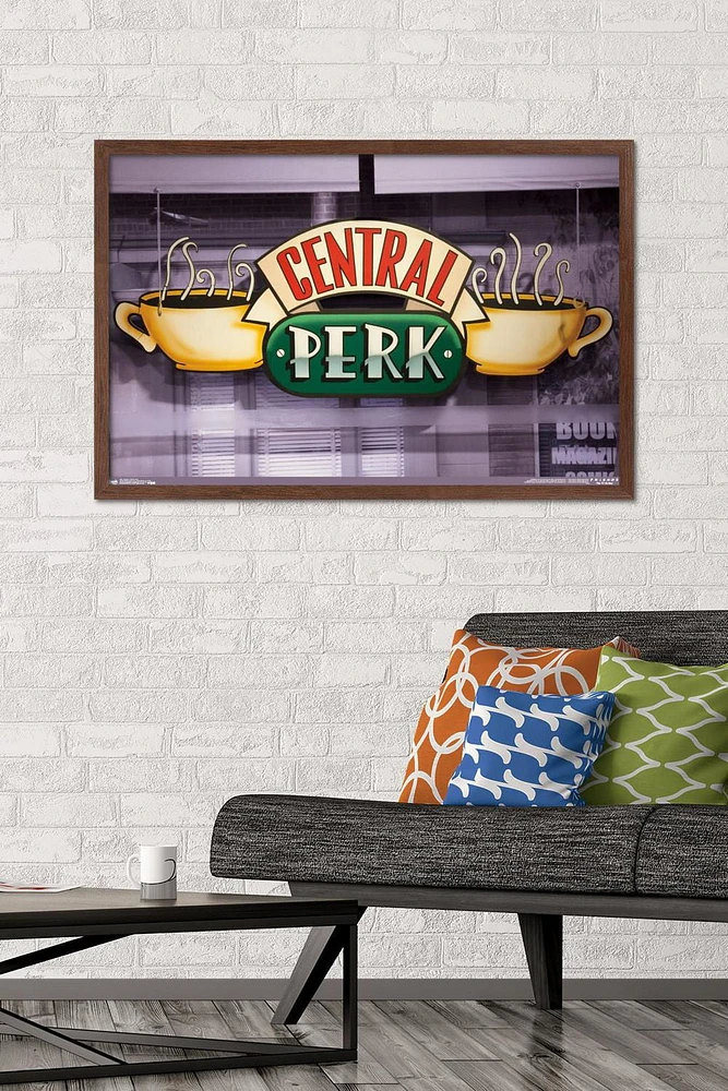 Friends - Central Perk Wall Poster, 22.375" x 34"