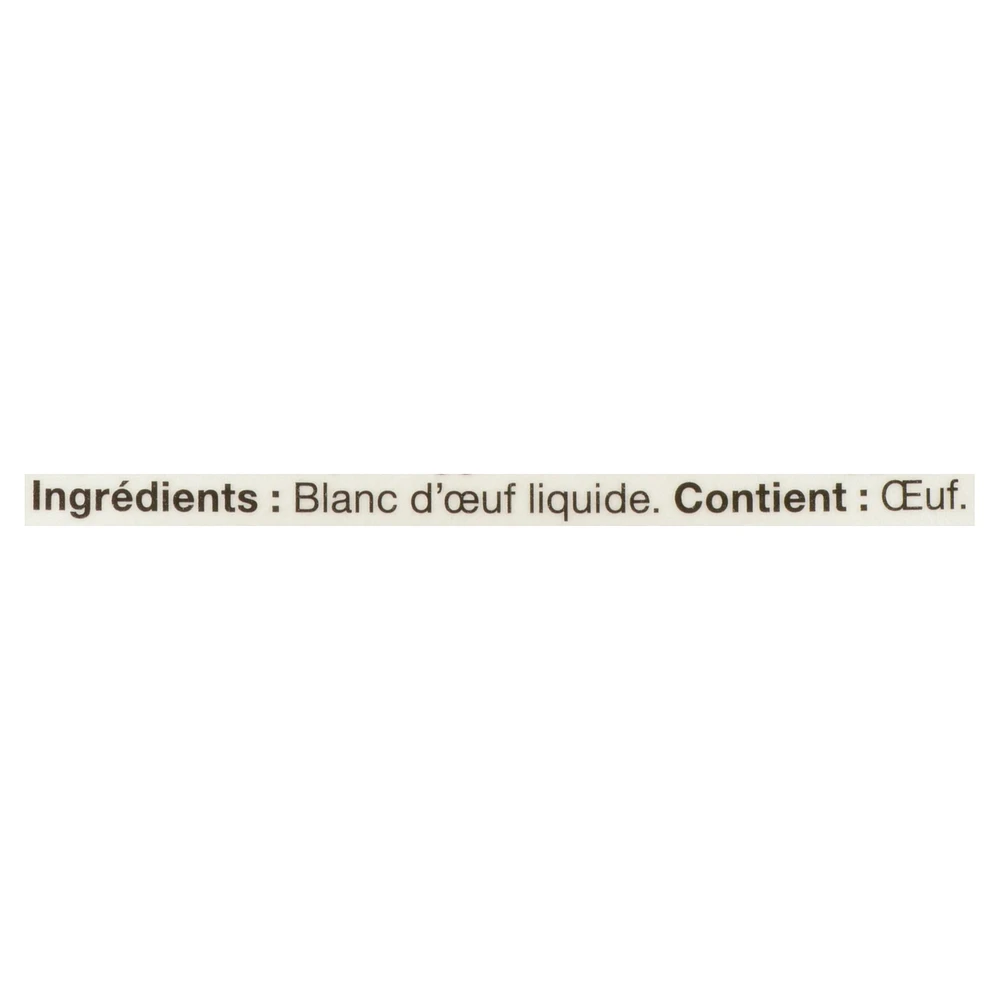 Naturoeuf que des blanc d'oeuf liquide biologiques Fermes Burnbrae 500 g / carton
