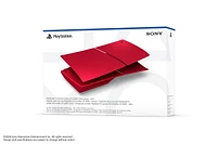 PlayStation®5 Console Covers (model group - slim) – Volcanic Red